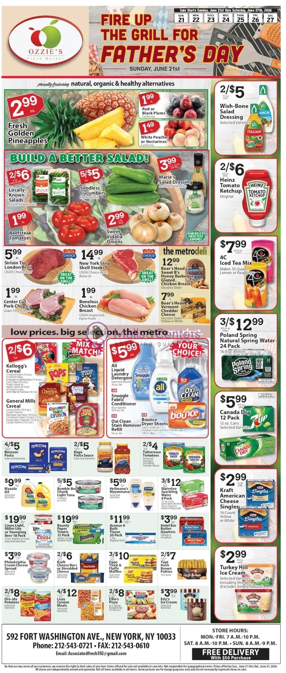 Weekly ad for Associated Supermarkets valid: 06/26/2026 - 06/27/2026, page 1