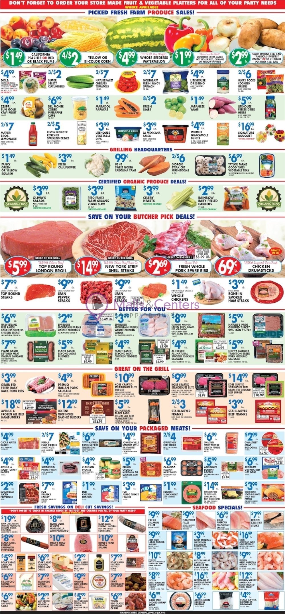 Weekly ad for Associated Supermarkets valid: 06/30/2026 - 07/06/2026, page 4