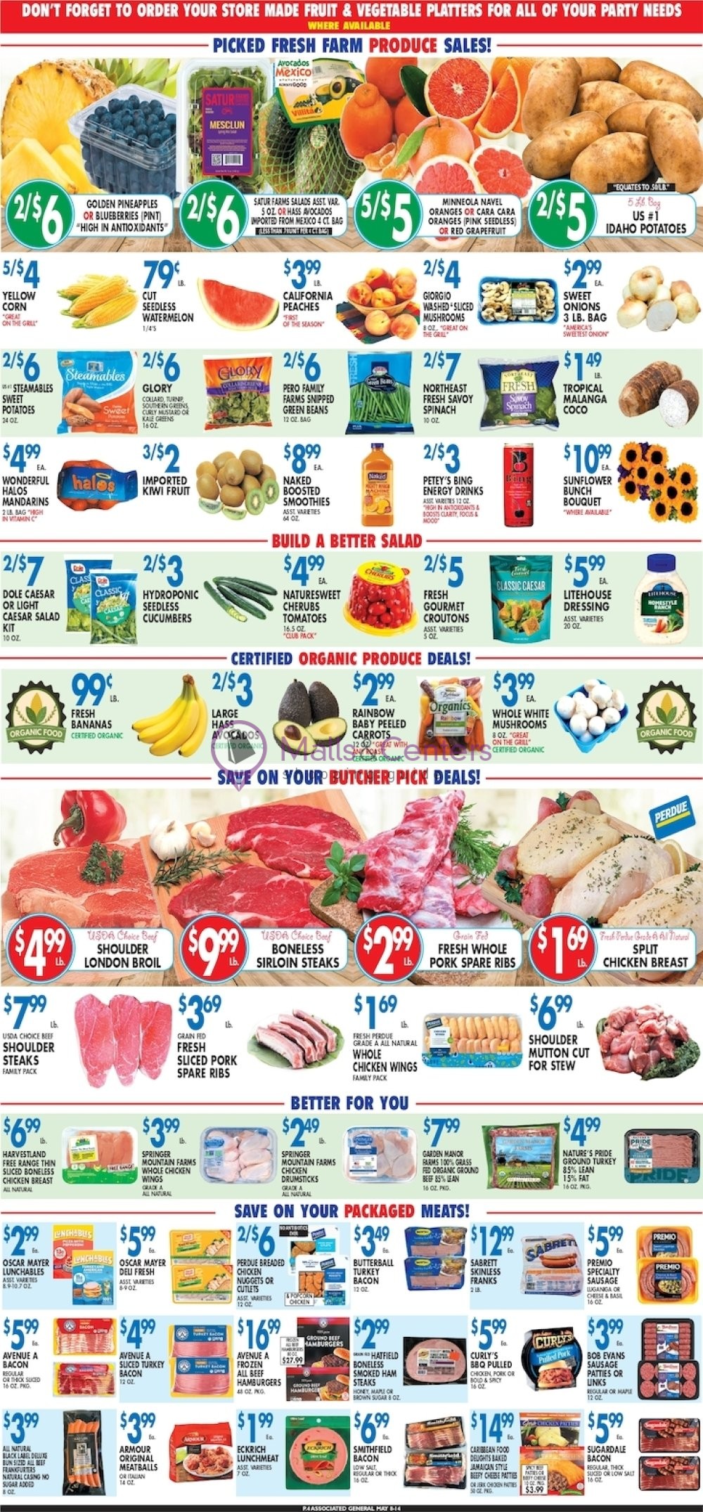 Weekly ad for Associated Supermarkets valid: 05/01/2026 - 05/14/2026, page 4
