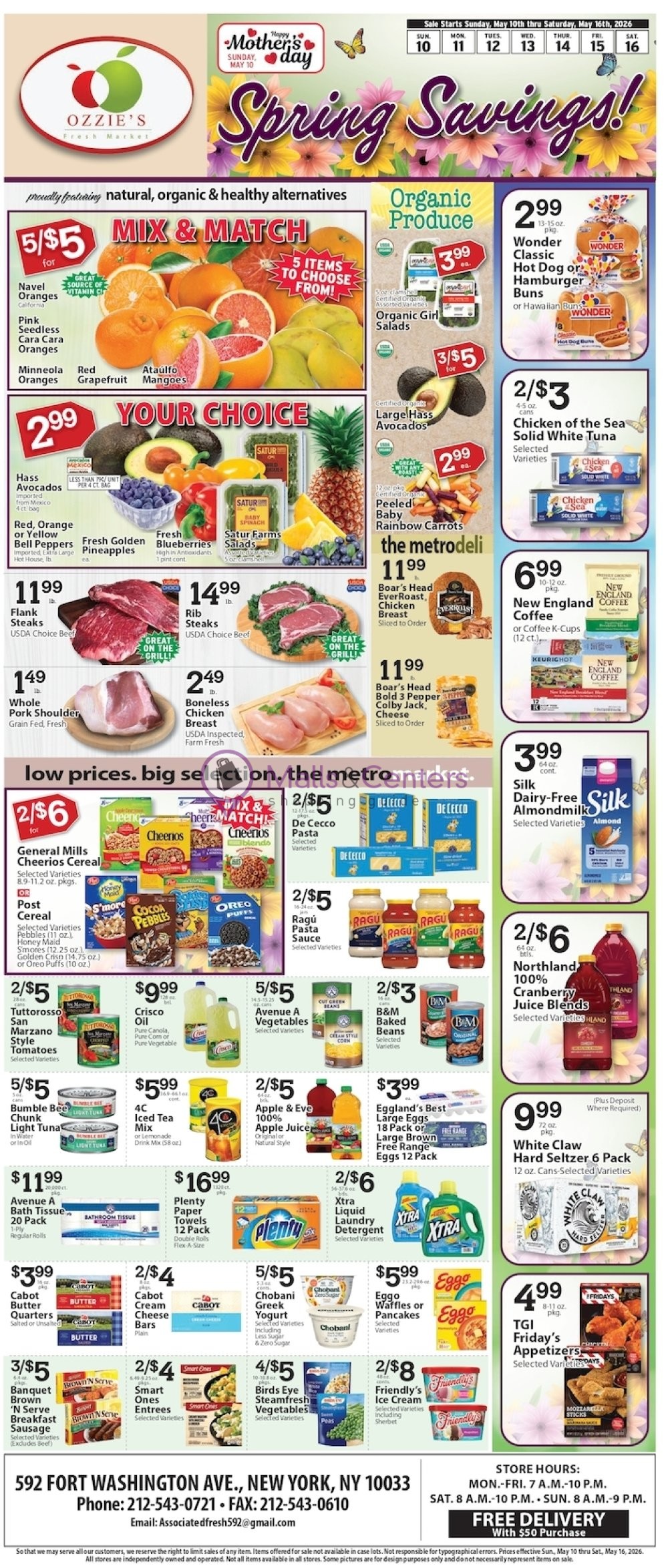 Weekly ad for Associated Supermarkets valid: 05/11/2026 - 05/17/2026, page 1