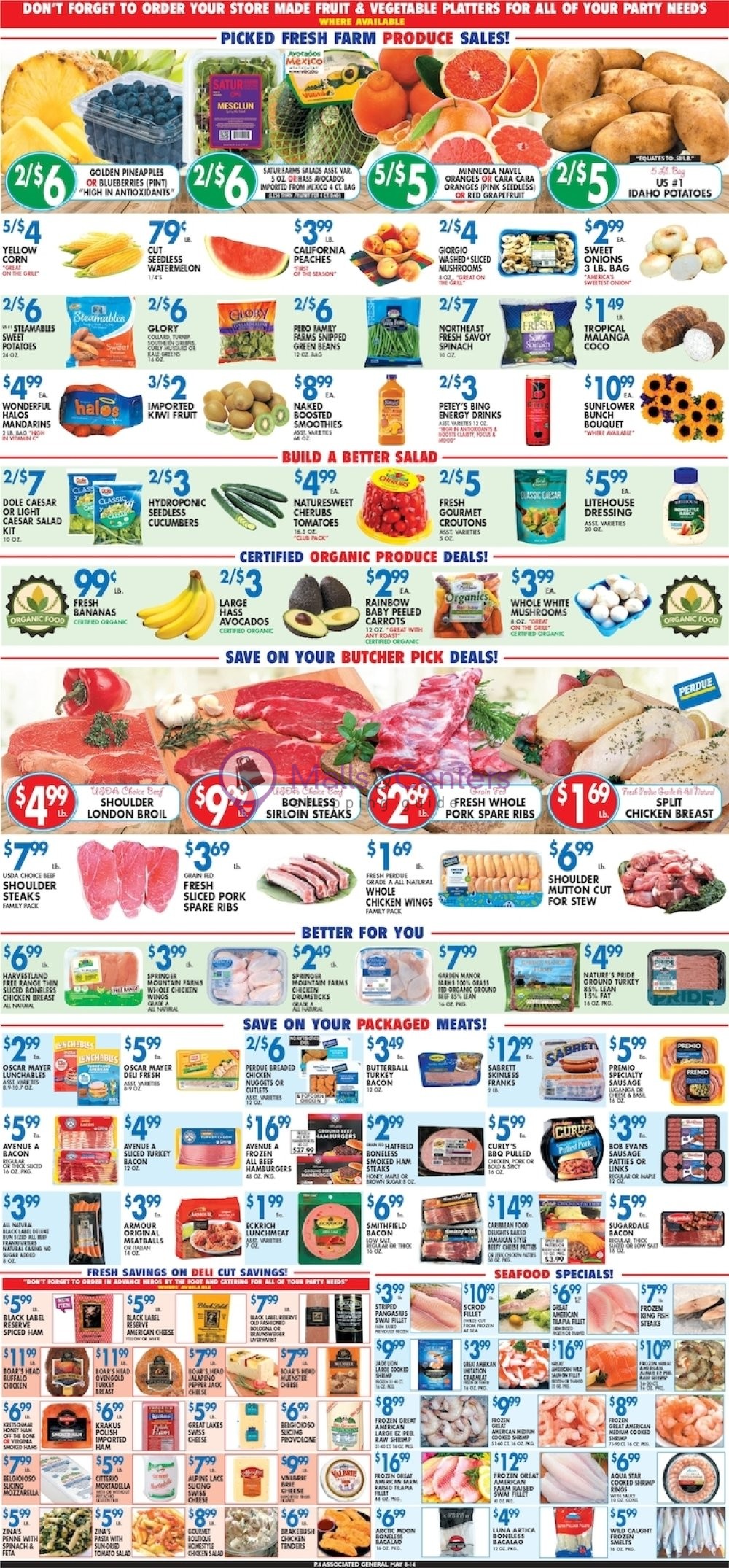 Weekly ad for Associated Supermarkets valid: 05/12/2026 - 05/18/2026, page 4