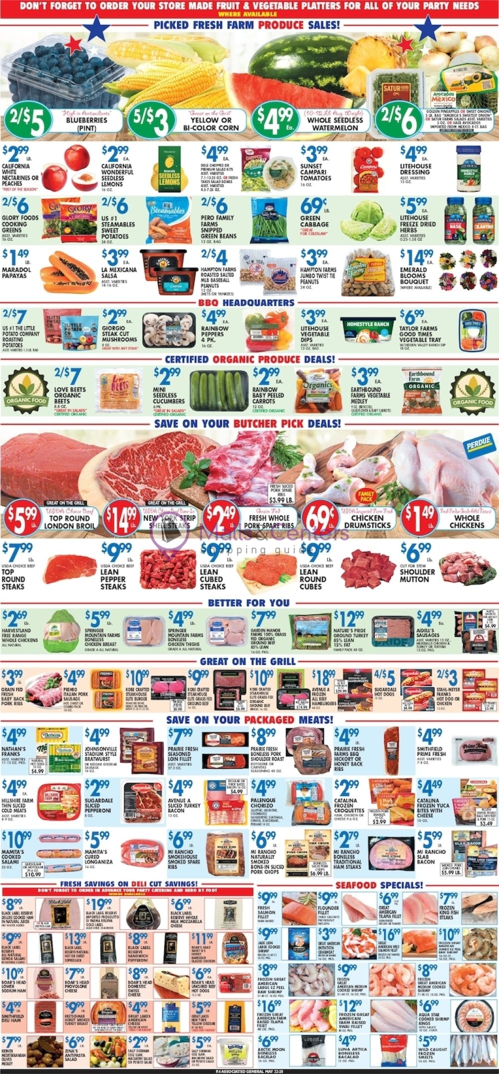 Weekly ad for Associated Supermarkets valid: 05/22/2026 - 05/28/2026, page 4