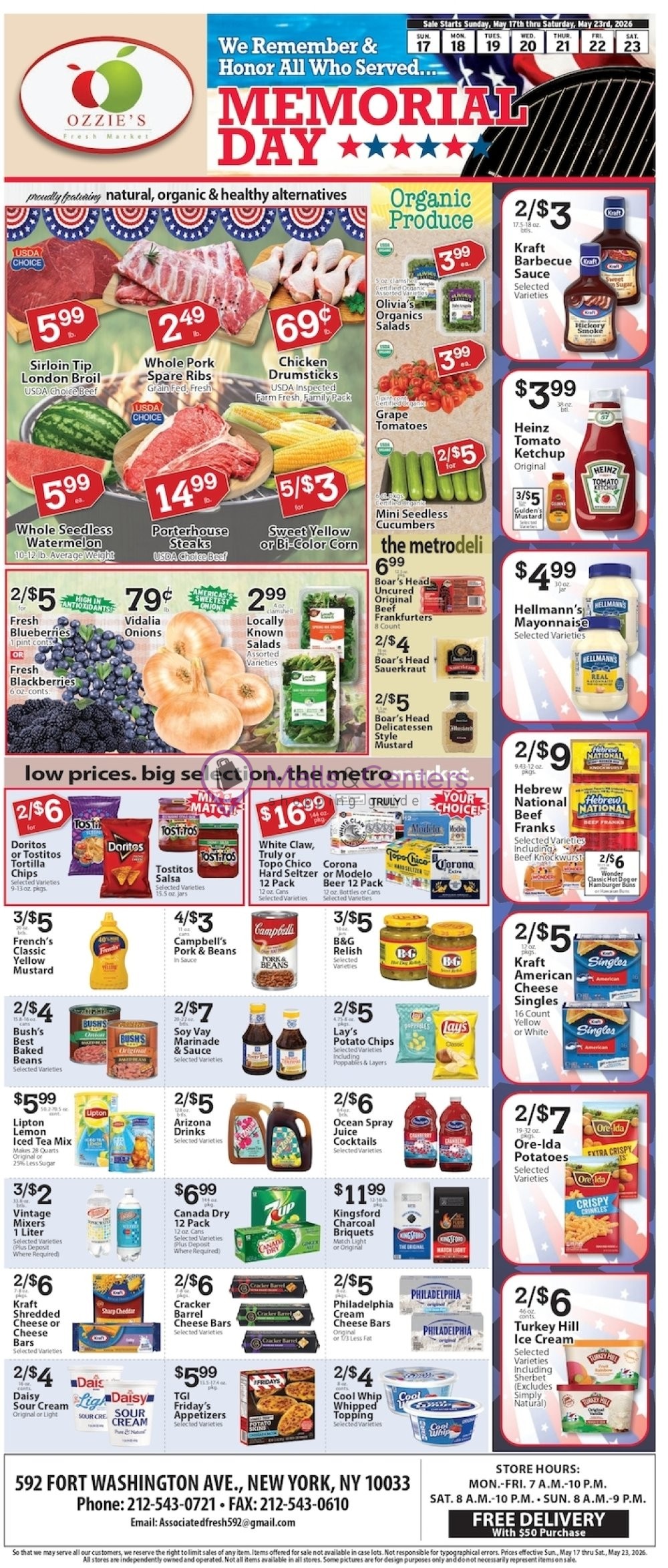 Weekly ad for Associated Supermarkets valid: 05/29/2026 - 06/04/2026, page 1