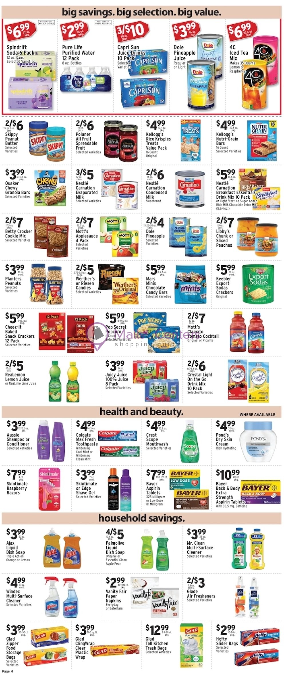 Weekly ad for Associated Supermarkets valid: 09/01/2026 - 09/07/2026, page 4