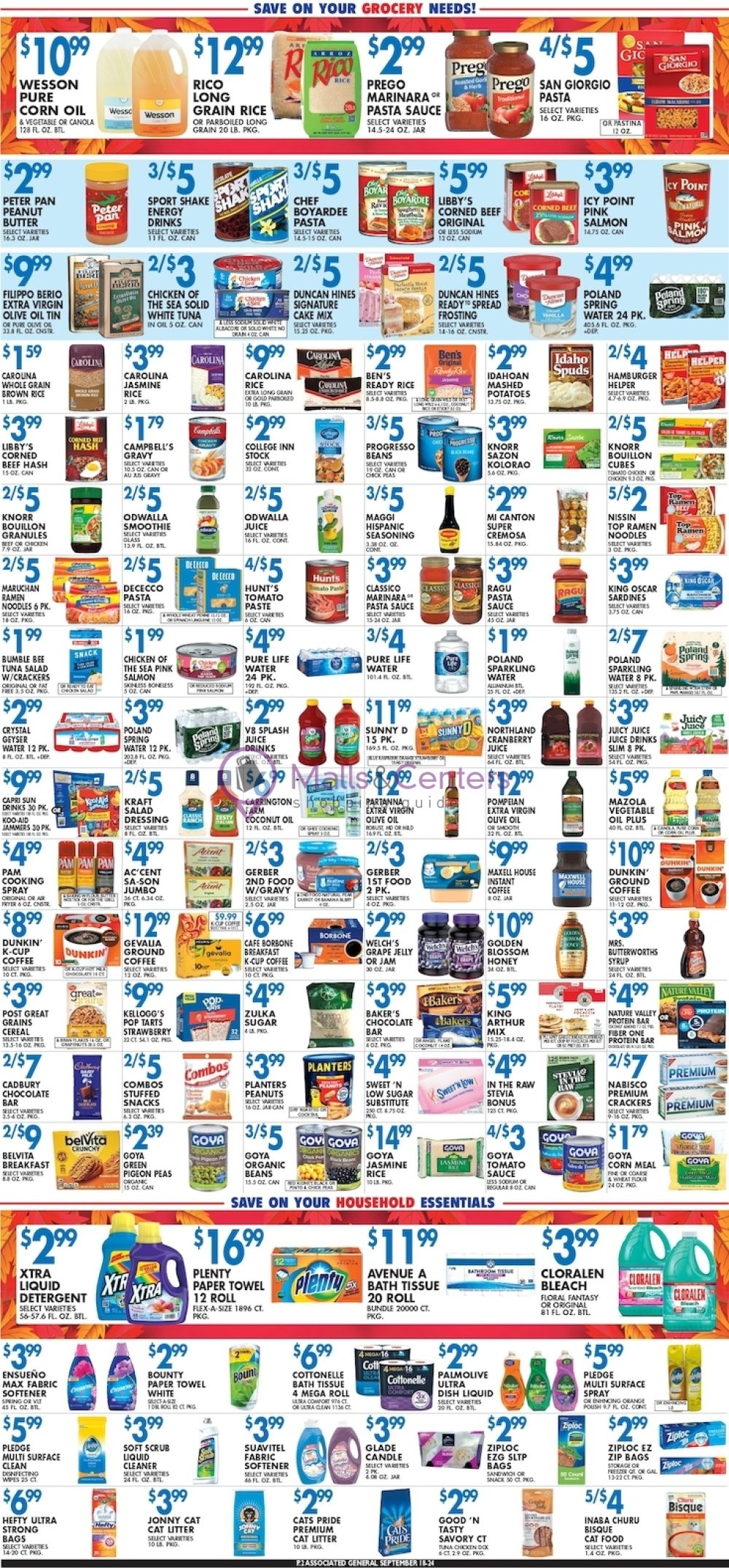 Weekly ad for Associated Supermarkets valid: 09/18/2026 - 09/24/2026, page 2