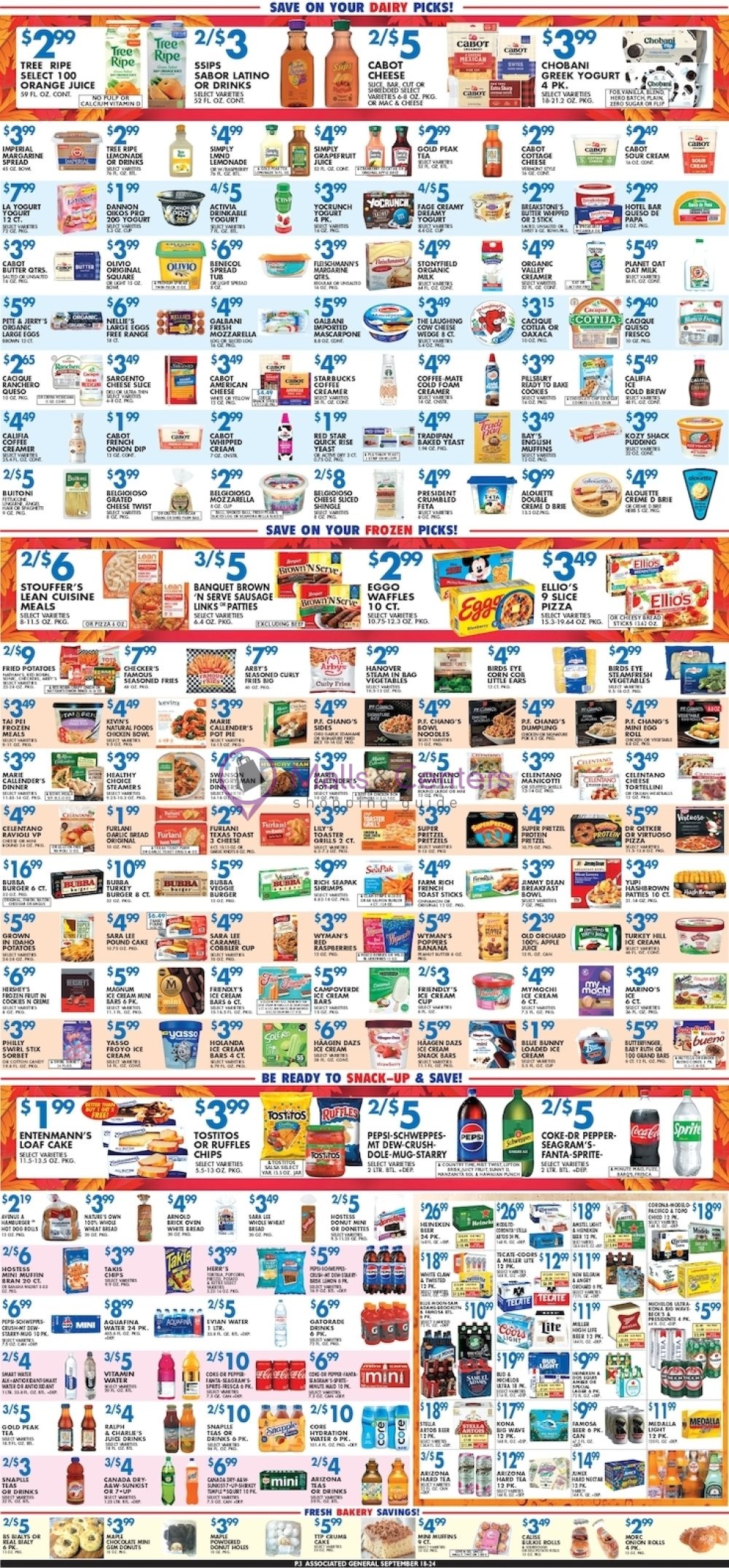 Weekly ad for Associated Supermarkets valid: 09/18/2026 - 09/24/2026, page 3