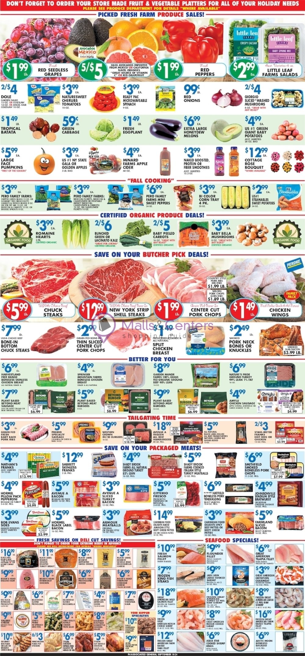 Weekly ad for Associated Supermarkets valid: 09/18/2026 - 09/24/2026, page 4