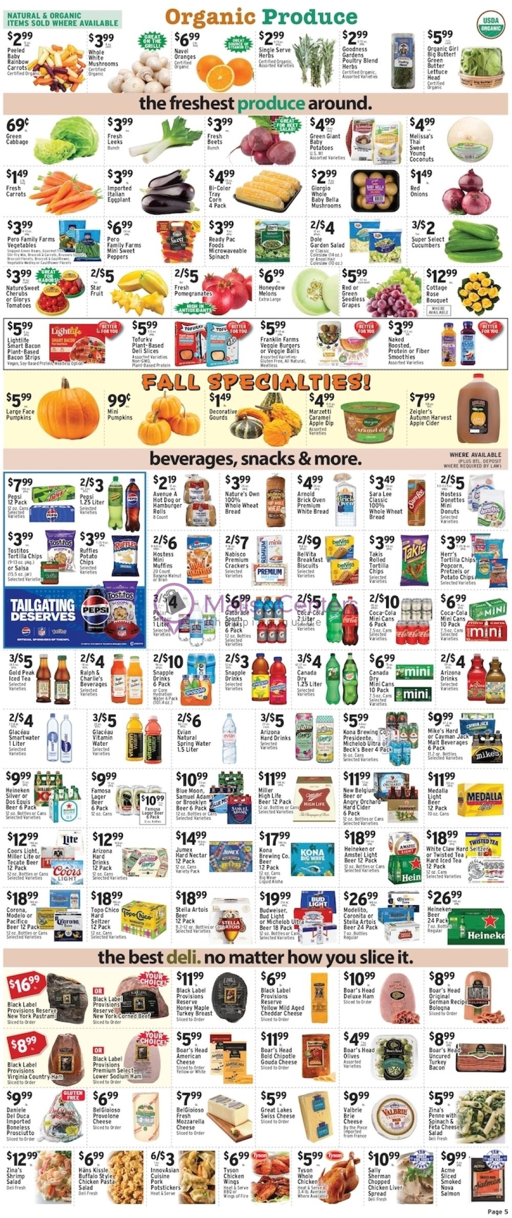 Weekly ad for Associated Supermarkets valid: 09/25/2026 - 10/02/2026, page 5