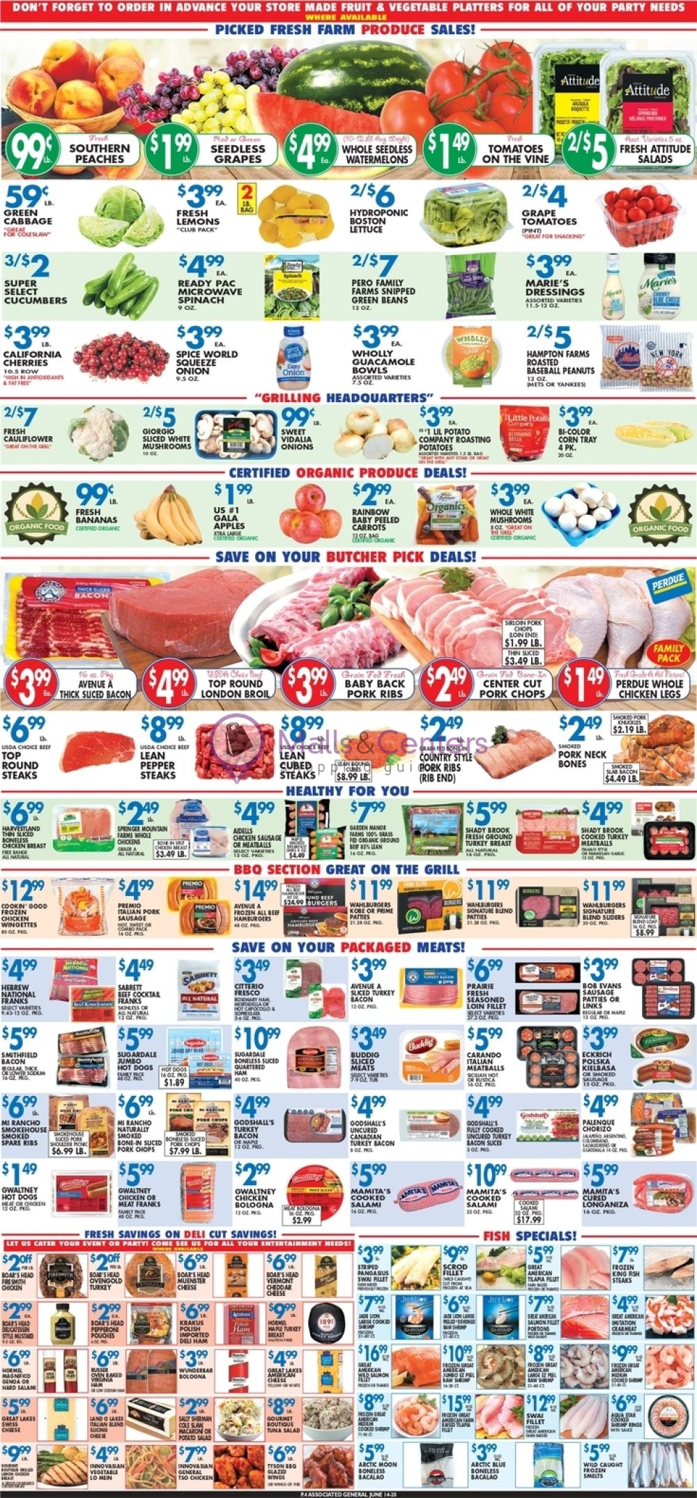 Weekly ad for Associated Supermarkets valid: 06/14/2024 - 06/20/2024, page 4