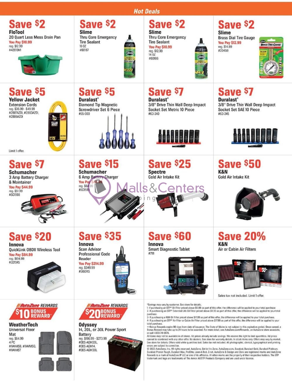 Weekly ad for AutoZone valid: 06/27/2023 - 07/24/2023, page 4 Weekly ad for AutoZone valid: 06/27/2023 - 07/24/2023, page 4