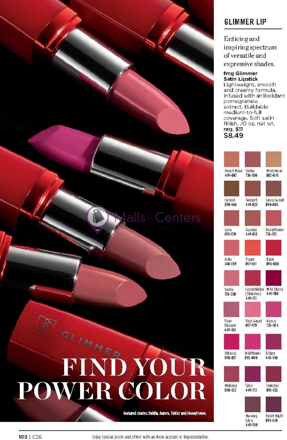 Weekly ad for Avon valid: 01/01/2024 - 01/31/2024, page 102 Weekly ad for Avon valid: 01/01/2024 - 01/31/2024, page 102
