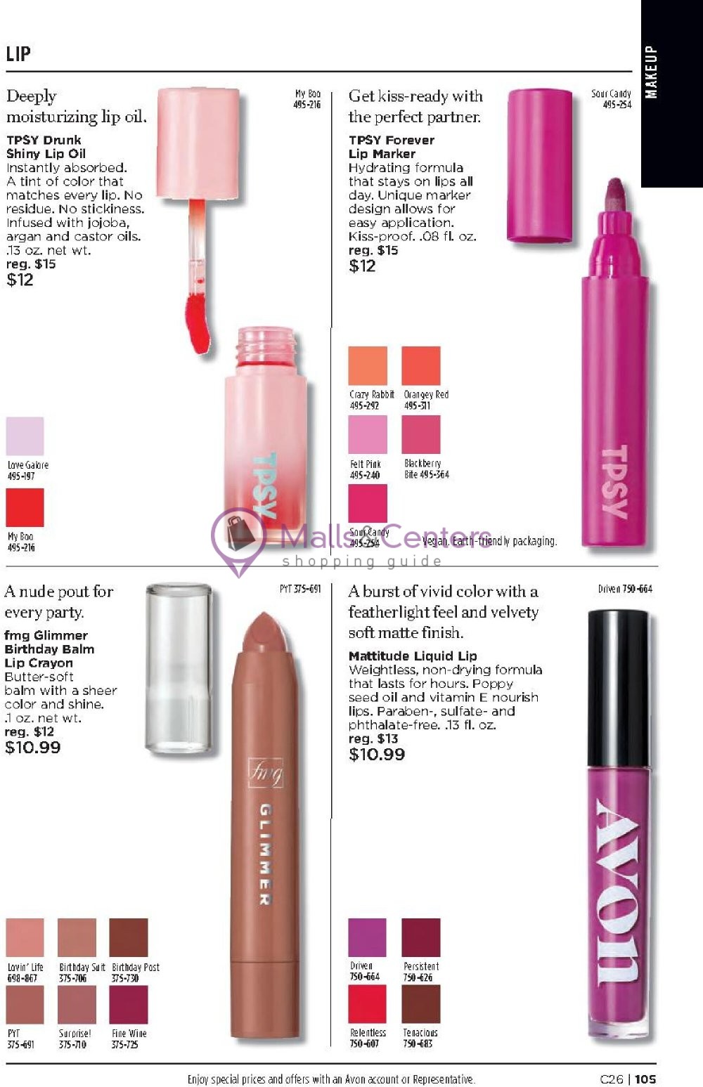 Weekly ad for Avon valid: 01/01/2024 - 01/31/2024, page 105 Weekly ad for Avon valid: 01/01/2024 - 01/31/2024, page 105