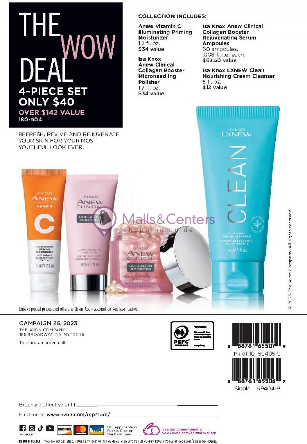 Weekly ad for Avon valid: 01/01/2024 - 01/31/2024, page 164 Weekly ad for Avon valid: 01/01/2024 - 01/31/2024, page 164