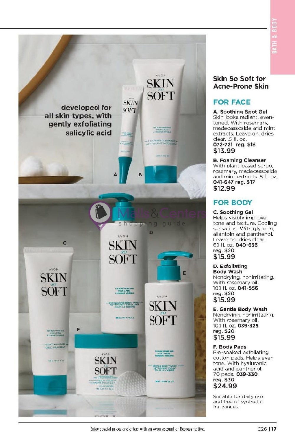 Weekly ad for Avon valid: 01/01/2024 - 01/31/2024, page 17 Weekly ad for Avon valid: 01/01/2024 - 01/31/2024, page 17