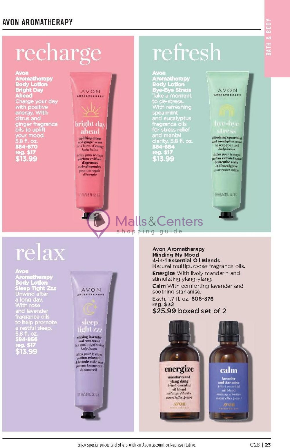 Weekly ad for Avon valid: 01/01/2024 - 01/31/2024, page 23 Weekly ad for Avon valid: 01/01/2024 - 01/31/2024, page 23