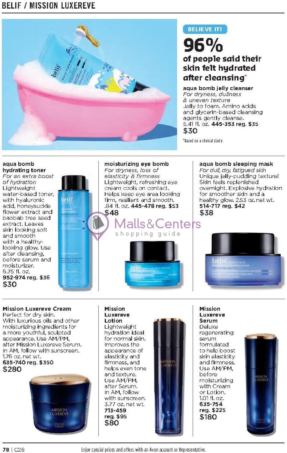 Weekly ad for Avon valid: 01/01/2024 - 01/31/2024, page 78 Weekly ad for Avon valid: 01/01/2024 - 01/31/2024, page 78