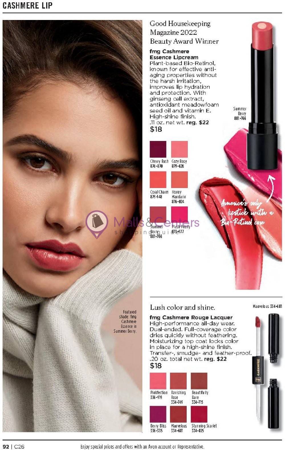 Weekly ad for Avon valid: 01/01/2024 - 01/31/2024, page 92 Weekly ad for Avon valid: 01/01/2024 - 01/31/2024, page 92