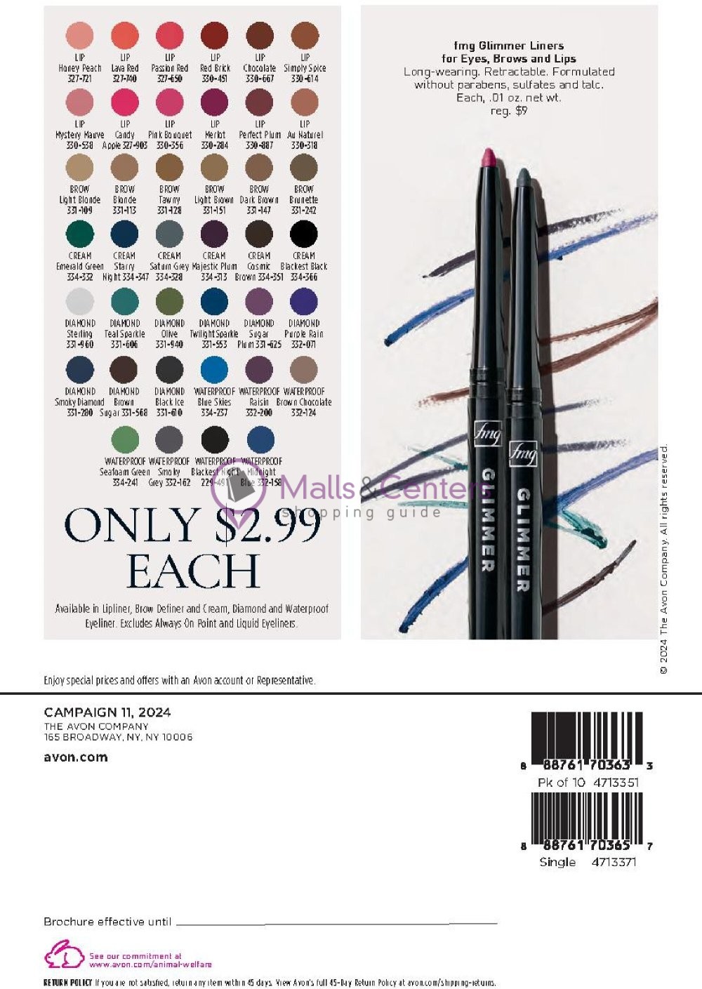 Weekly ad for Avon valid: 06/01/2024 - 06/30/2024, page 100 Weekly ad for Avon valid: 06/01/2024 - 06/30/2024, page 100