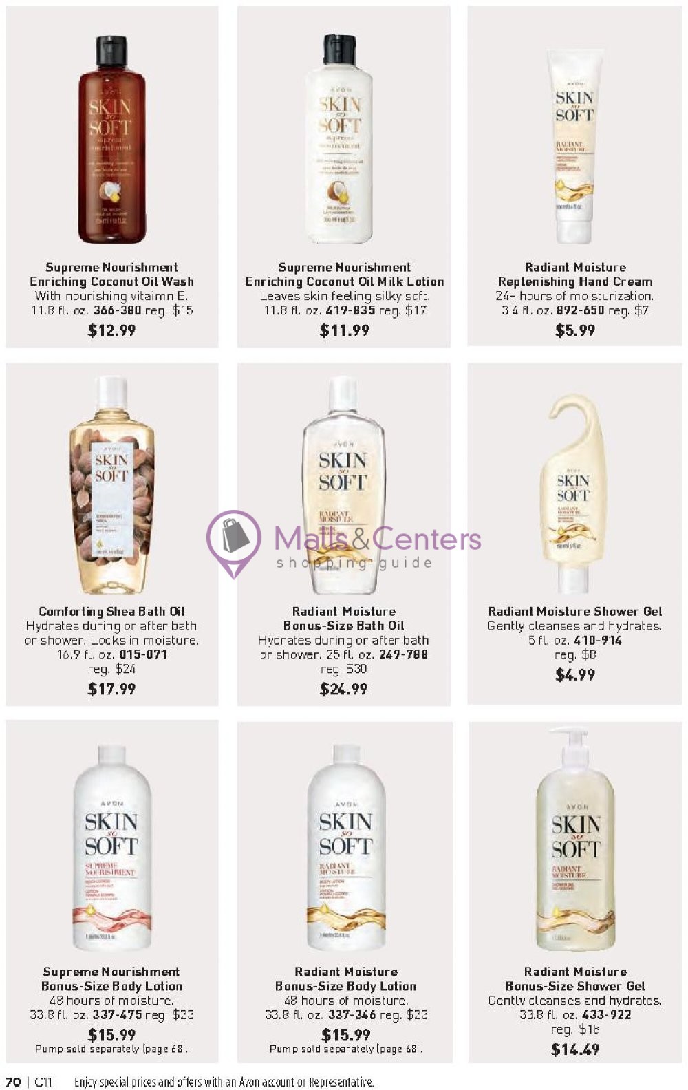 Weekly ad for Avon valid: 06/01/2024 - 06/30/2024, page 70 Weekly ad for Avon valid: 06/01/2024 - 06/30/2024, page 70