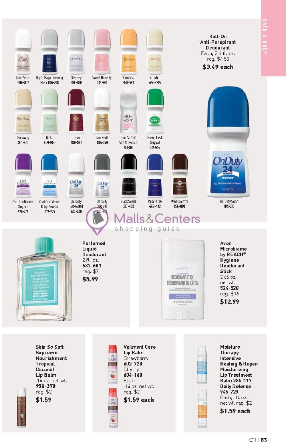 Weekly ad for Avon valid: 06/01/2024 - 06/30/2024, page 83 Weekly ad for Avon valid: 06/01/2024 - 06/30/2024, page 83
