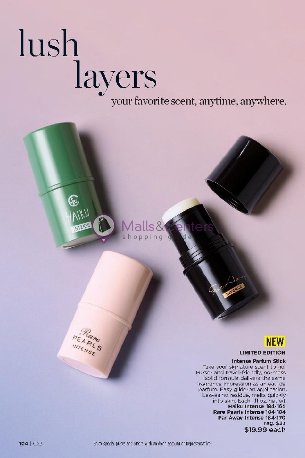 Weekly ad for Avon valid: 11/08/2023 - 11/21/2023, page 104 Weekly ad for Avon valid: 11/08/2023 - 11/21/2023, page 104