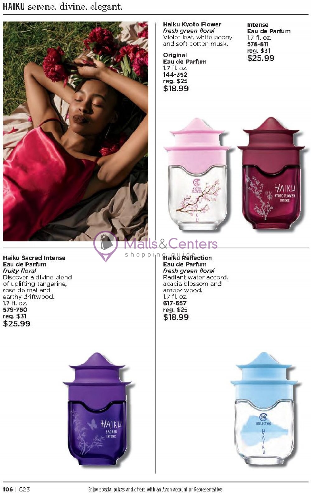 Weekly ad for Avon valid: 11/08/2023 - 11/21/2023, page 106 Weekly ad for Avon valid: 11/08/2023 - 11/21/2023, page 106