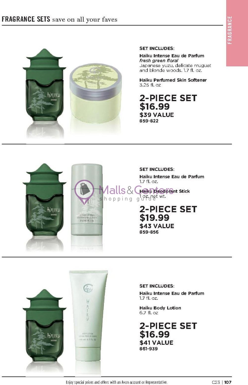 Weekly ad for Avon valid: 11/08/2023 - 11/21/2023, page 107 Weekly ad for Avon valid: 11/08/2023 - 11/21/2023, page 107