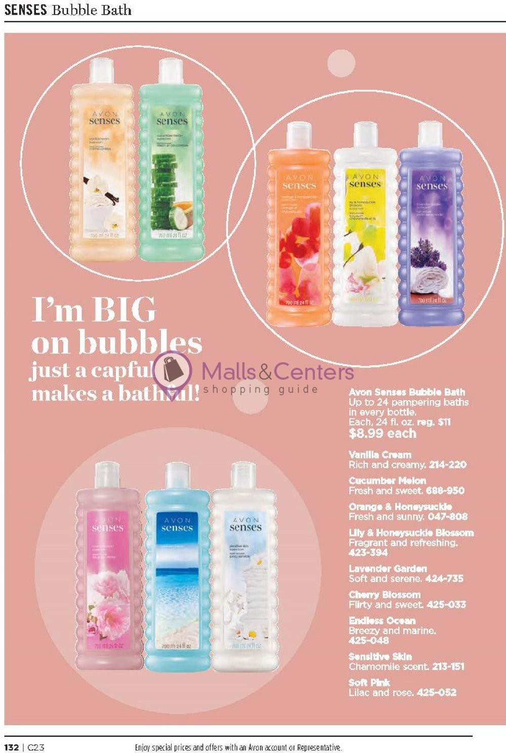 Weekly ad for Avon valid: 11/08/2023 - 11/21/2023, page 132 Weekly ad for Avon valid: 11/08/2023 - 11/21/2023, page 132