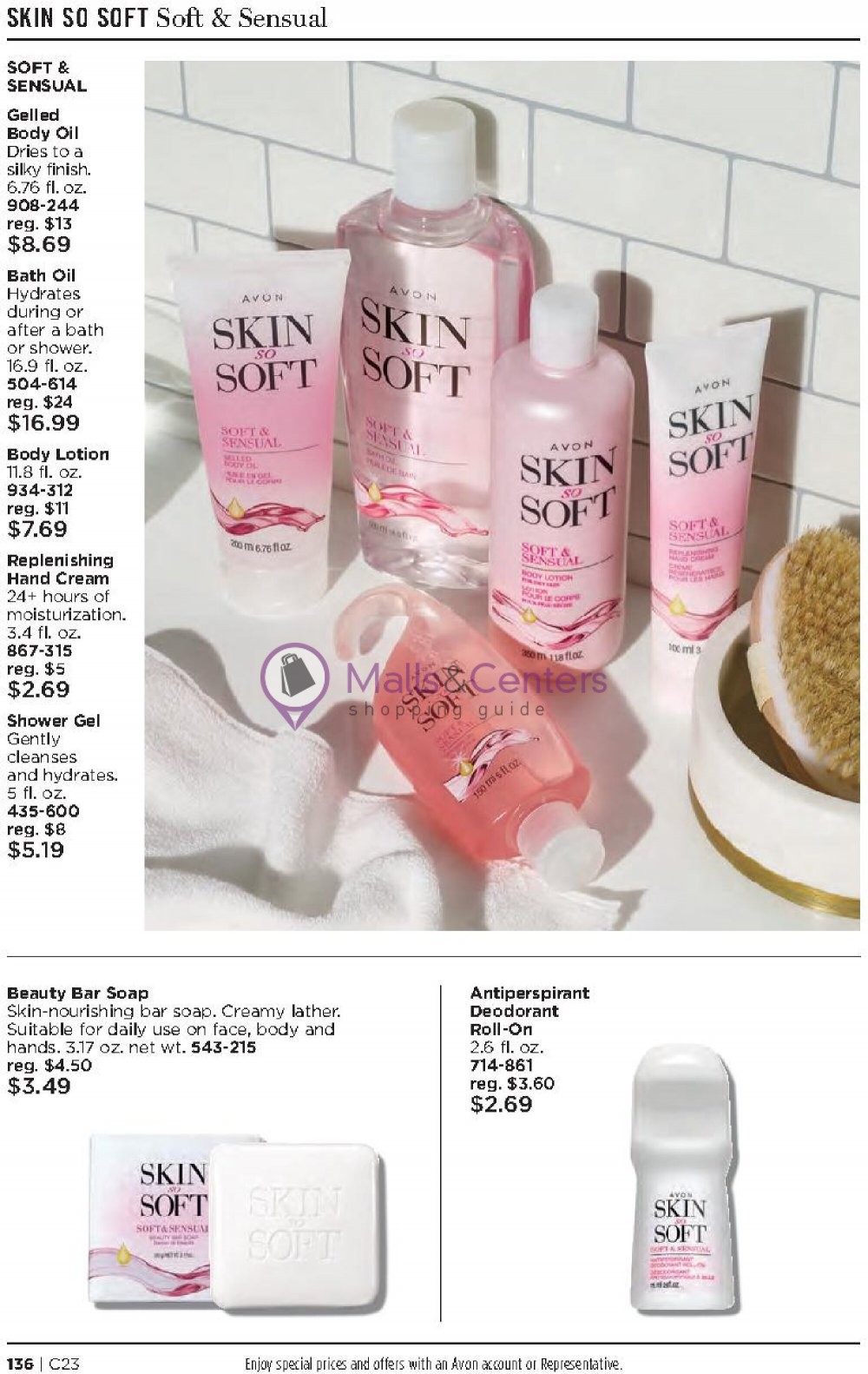 Weekly ad for Avon valid: 11/08/2023 - 11/21/2023, page 136 Weekly ad for Avon valid: 11/08/2023 - 11/21/2023, page 136