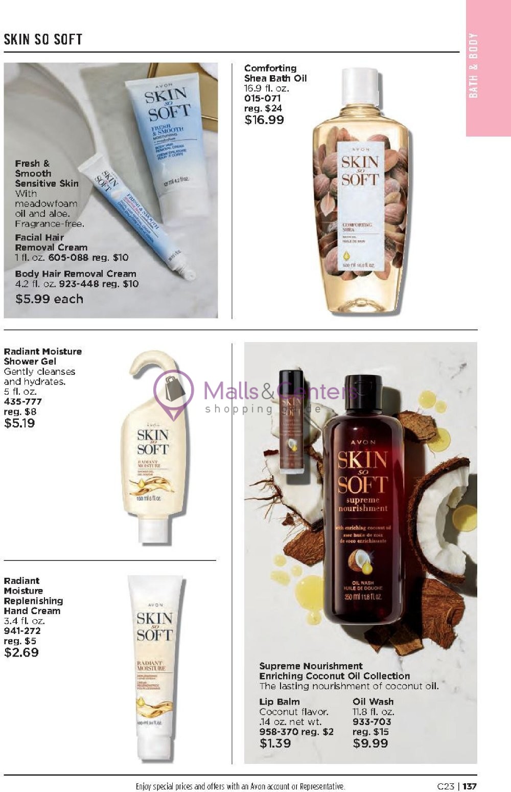 Weekly ad for Avon valid: 11/08/2023 - 11/21/2023, page 137 Weekly ad for Avon valid: 11/08/2023 - 11/21/2023, page 137