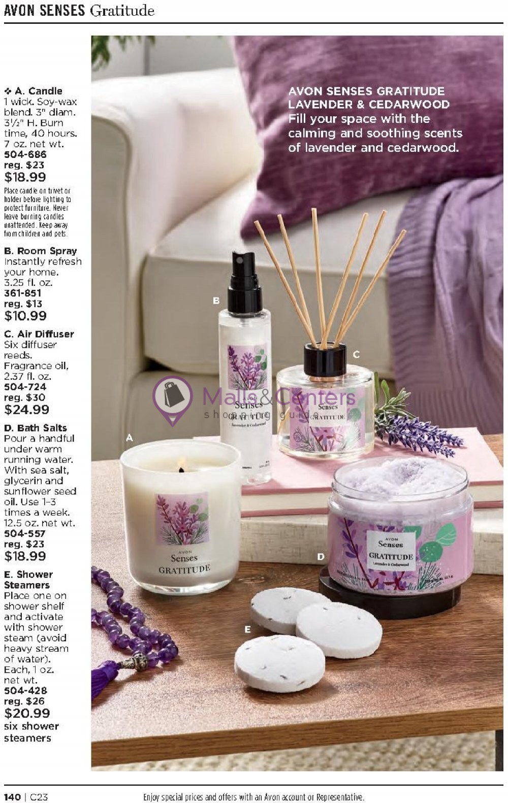 Weekly ad for Avon valid: 11/08/2023 - 11/21/2023, page 140 Weekly ad for Avon valid: 11/08/2023 - 11/21/2023, page 140