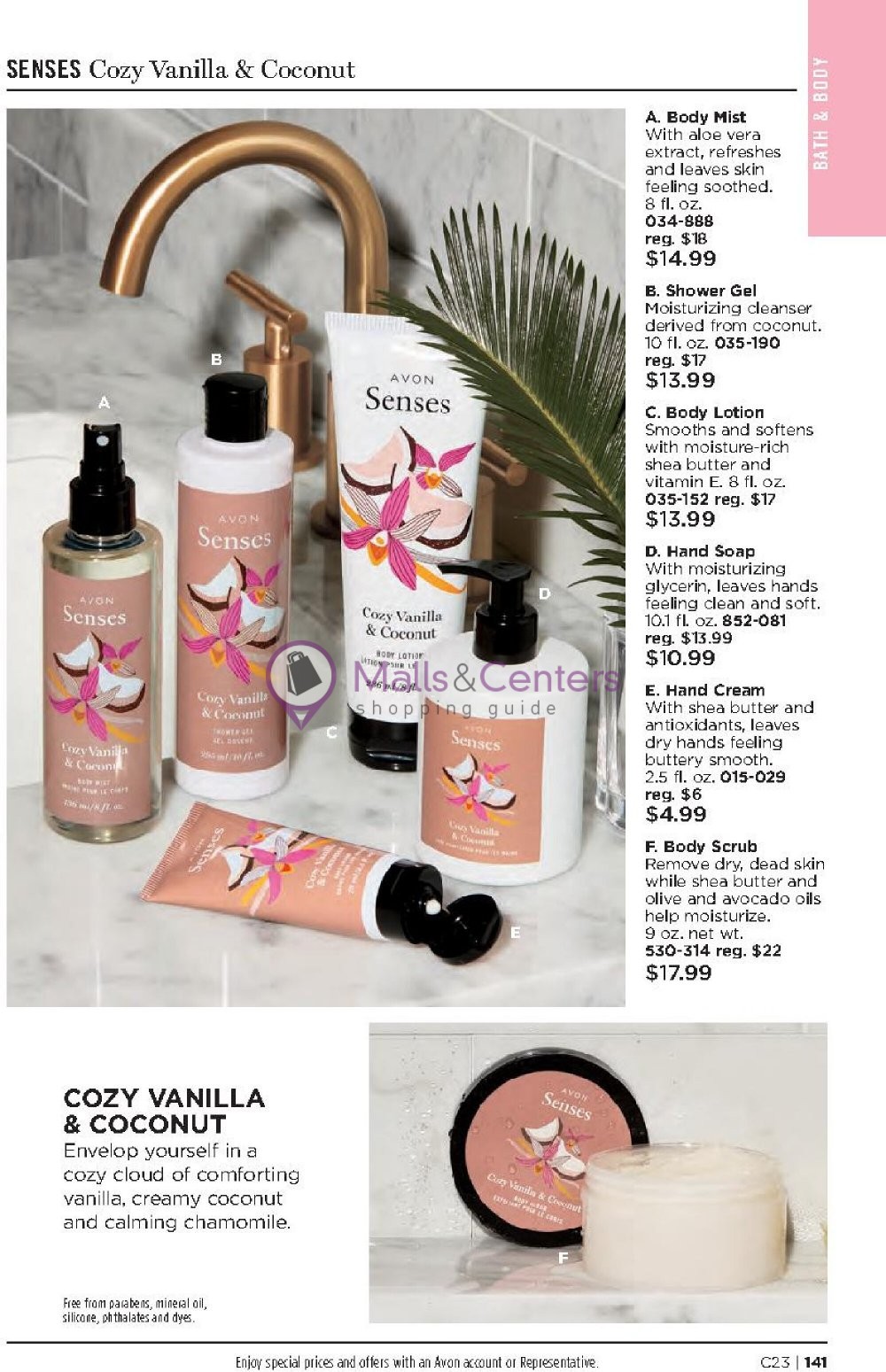Weekly ad for Avon valid: 11/08/2023 - 11/21/2023, page 141 Weekly ad for Avon valid: 11/08/2023 - 11/21/2023, page 141