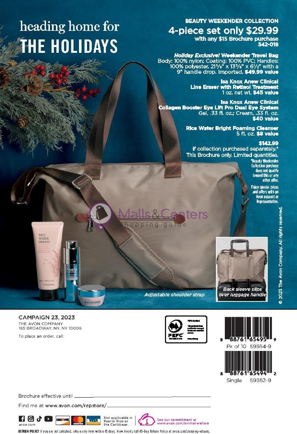 Weekly ad for Avon valid: 11/08/2023 - 11/21/2023, page 164 Weekly ad for Avon valid: 11/08/2023 - 11/21/2023, page 164
