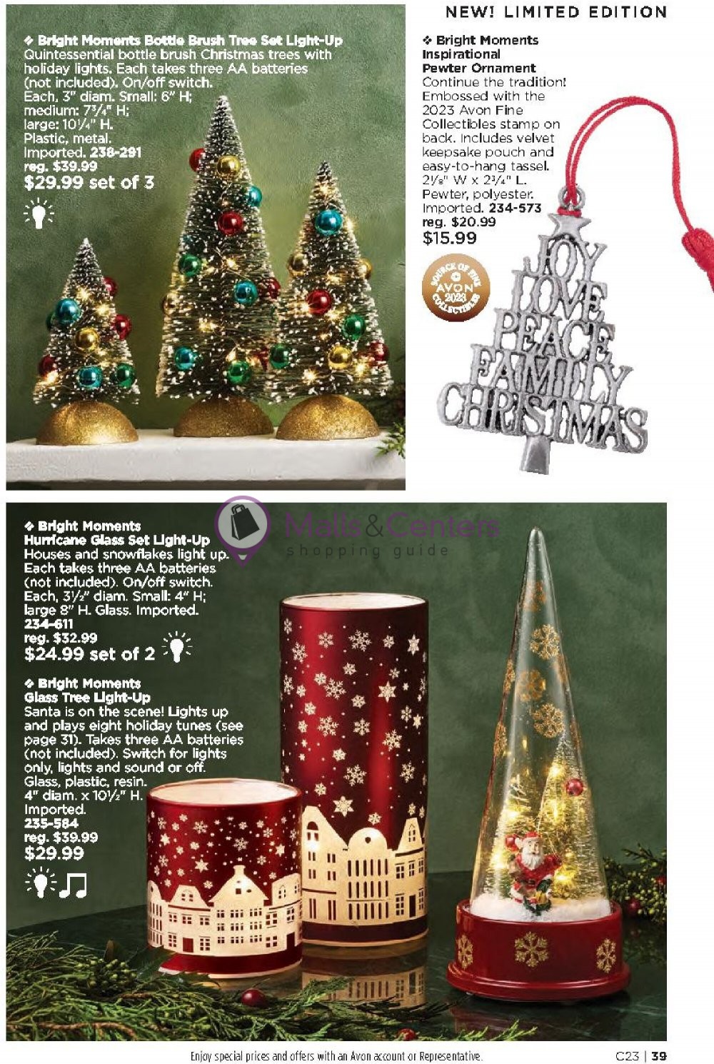 Weekly ad for Avon valid: 11/08/2023 - 11/21/2023, page 39 Weekly ad for Avon valid: 11/08/2023 - 11/21/2023, page 39