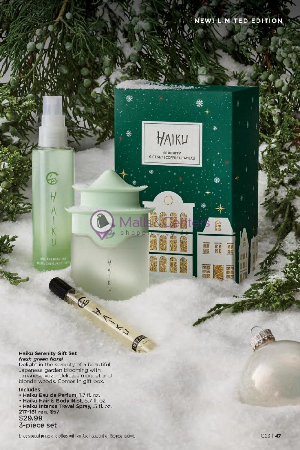 Weekly ad for Avon valid: 11/08/2023 - 11/21/2023, page 47 Weekly ad for Avon valid: 11/08/2023 - 11/21/2023, page 47