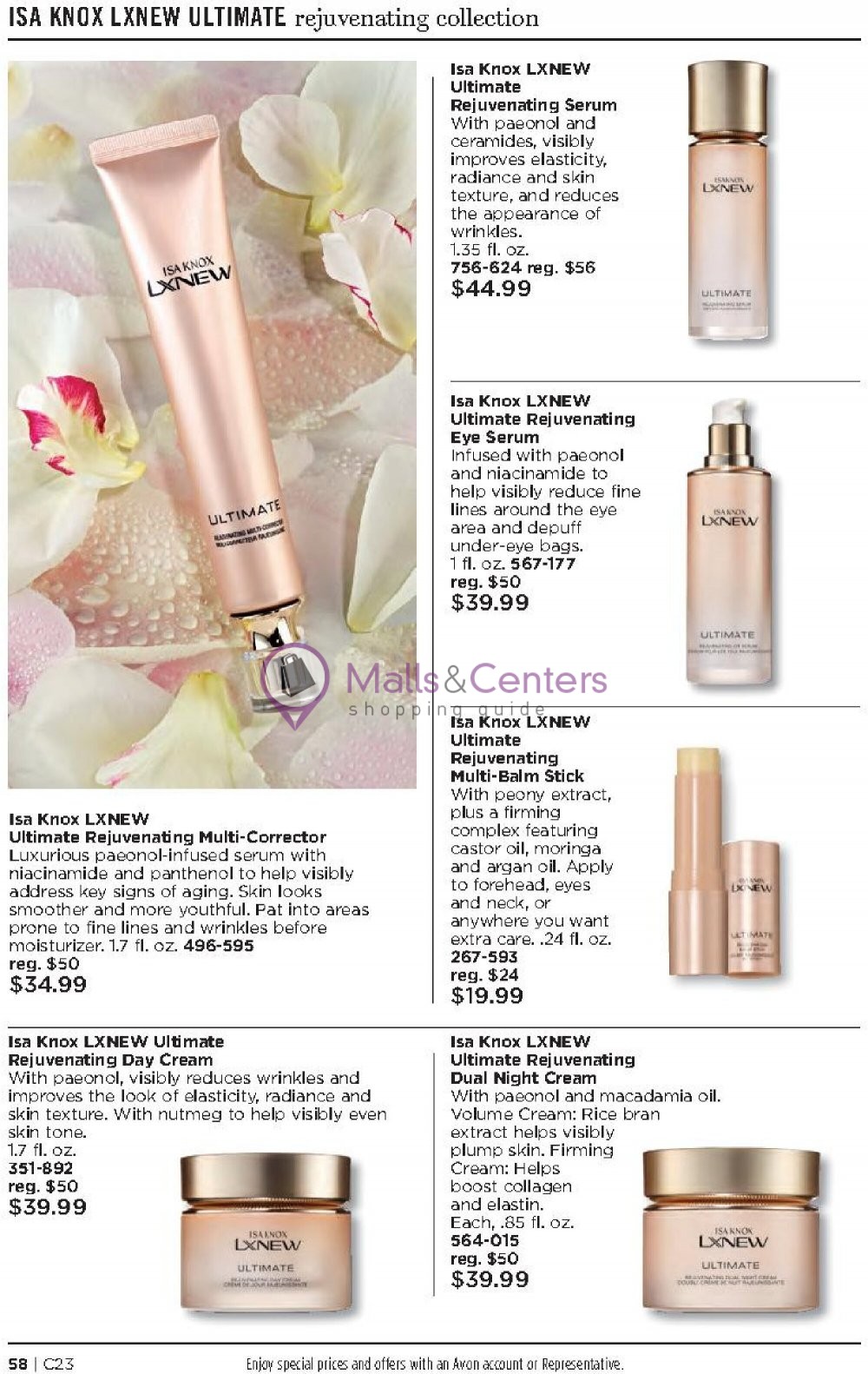 Weekly ad for Avon valid: 11/08/2023 - 11/21/2023, page 58 Weekly ad for Avon valid: 11/08/2023 - 11/21/2023, page 58
