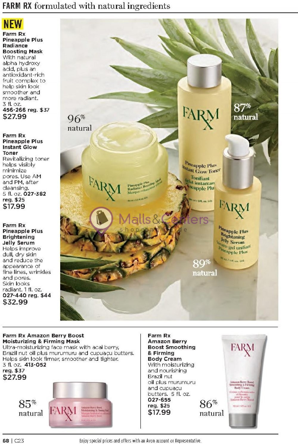 Weekly ad for Avon valid: 11/08/2023 - 11/21/2023, page 68 Weekly ad for Avon valid: 11/08/2023 - 11/21/2023, page 68