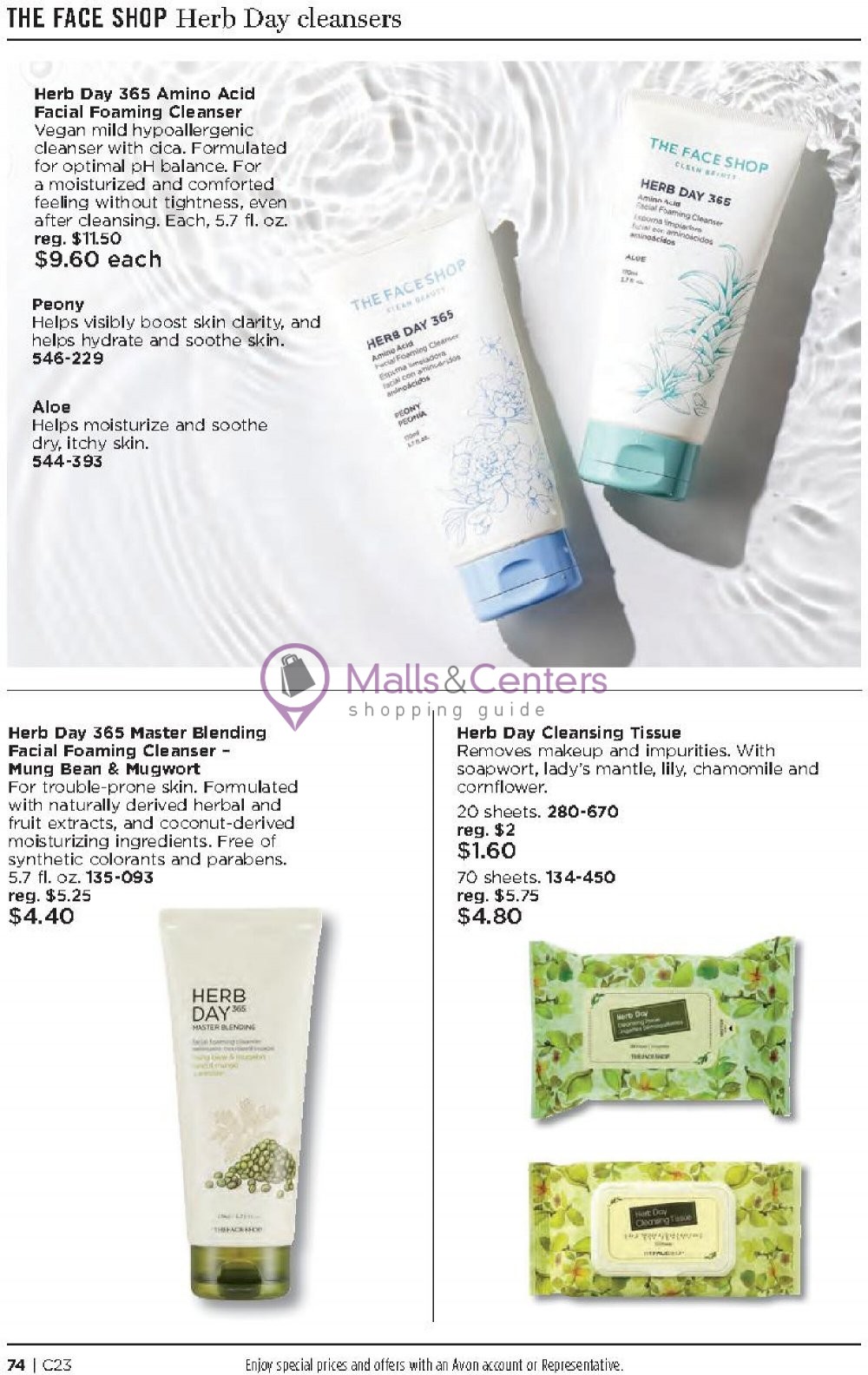 Weekly ad for Avon valid: 11/08/2023 - 11/21/2023, page 74 Weekly ad for Avon valid: 11/08/2023 - 11/21/2023, page 74