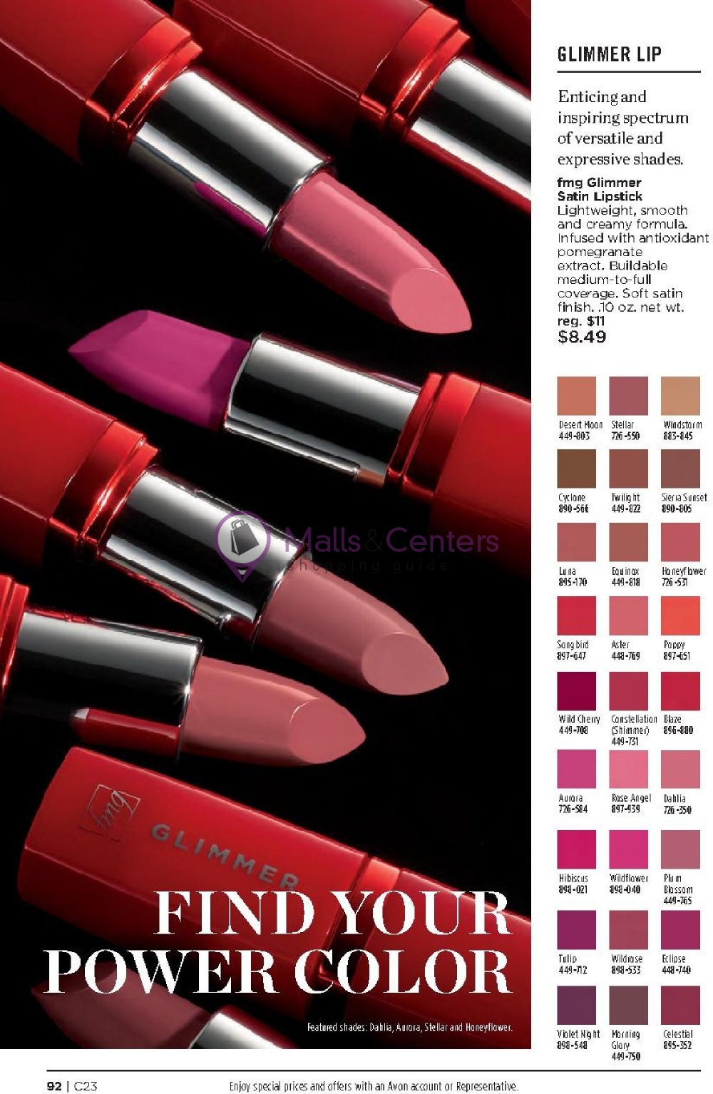 Weekly ad for Avon valid: 11/08/2023 - 11/21/2023, page 92 Weekly ad for Avon valid: 11/08/2023 - 11/21/2023, page 92