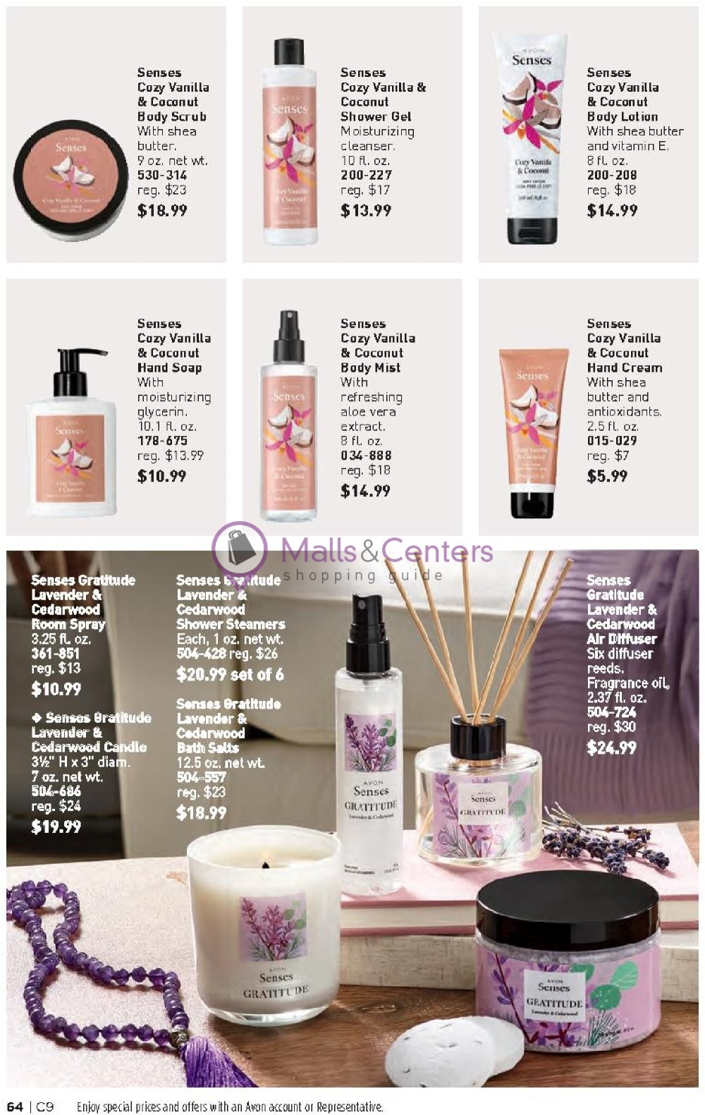 Weekly ad for Avon valid: 05/01/2024 - 05/31/2024, page 64 Weekly ad for Avon valid: 05/01/2024 - 05/31/2024, page 64