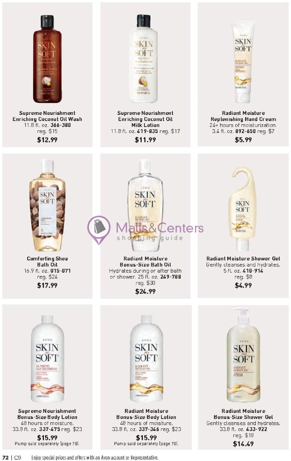 Weekly ad for Avon valid: 05/01/2024 - 05/31/2024, page 72 Weekly ad for Avon valid: 05/01/2024 - 05/31/2024, page 72