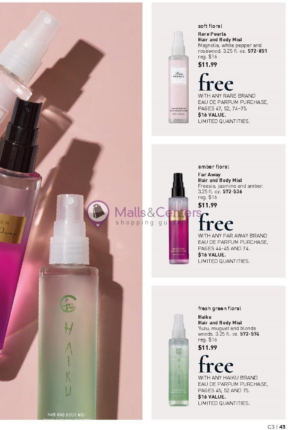 Weekly ad for Avon valid: 02/01/2024 - 02/29/2024, page 43 Weekly ad for Avon valid: 02/01/2024 - 02/29/2024, page 43