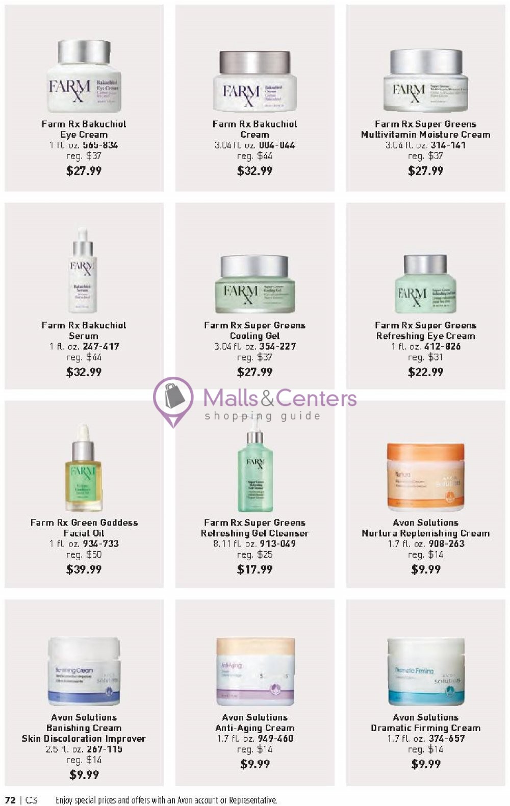 Weekly ad for Avon valid: 02/01/2024 - 02/29/2024, page 72 Weekly ad for Avon valid: 02/01/2024 - 02/29/2024, page 72