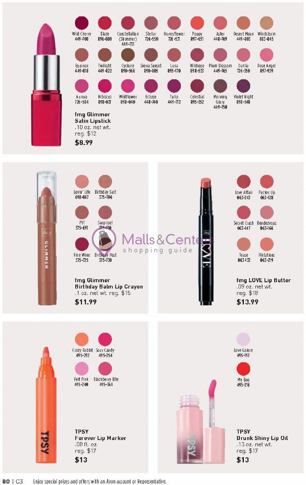 Weekly ad for Avon valid: 02/01/2024 - 02/29/2024, page 80 Weekly ad for Avon valid: 02/01/2024 - 02/29/2024, page 80