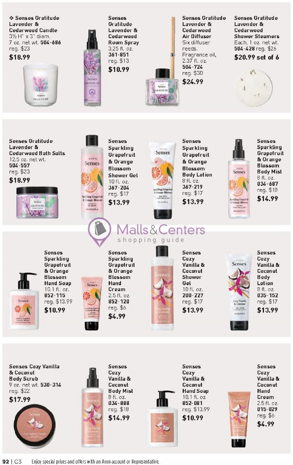 Weekly ad for Avon valid: 02/01/2024 - 02/29/2024, page 92 Weekly ad for Avon valid: 02/01/2024 - 02/29/2024, page 92