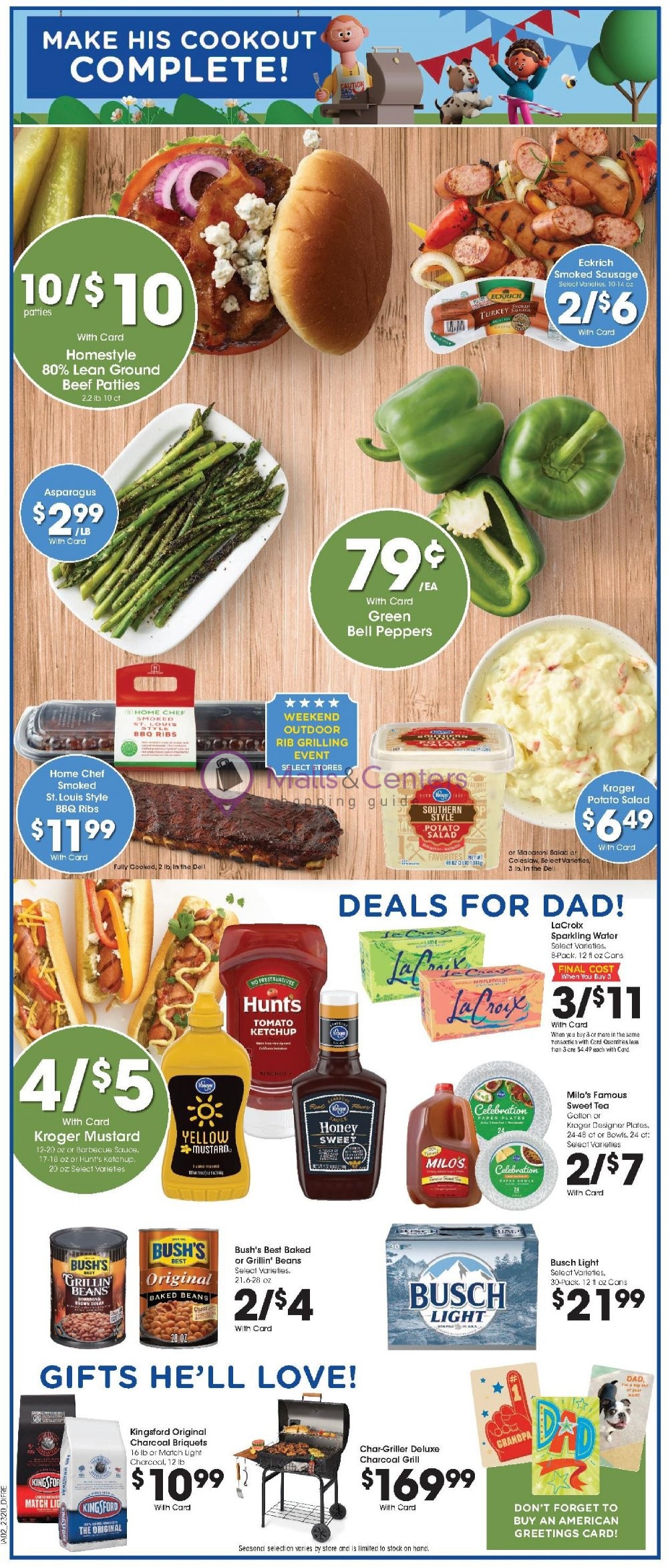 Baker's Weekly ad valid from 06/14/2023 to 06/20/2023 MallsCenters