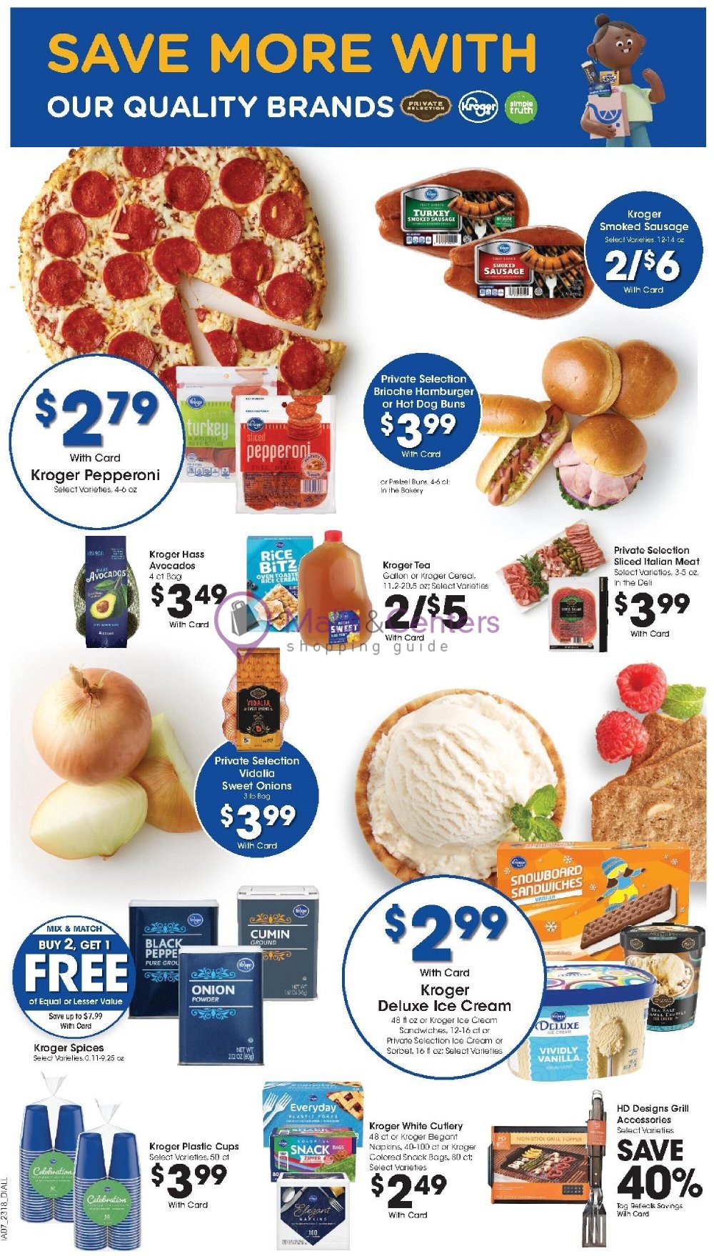 Baker's Weekly ad valid from 05/31/2023 to 06/06/2023 MallsCenters