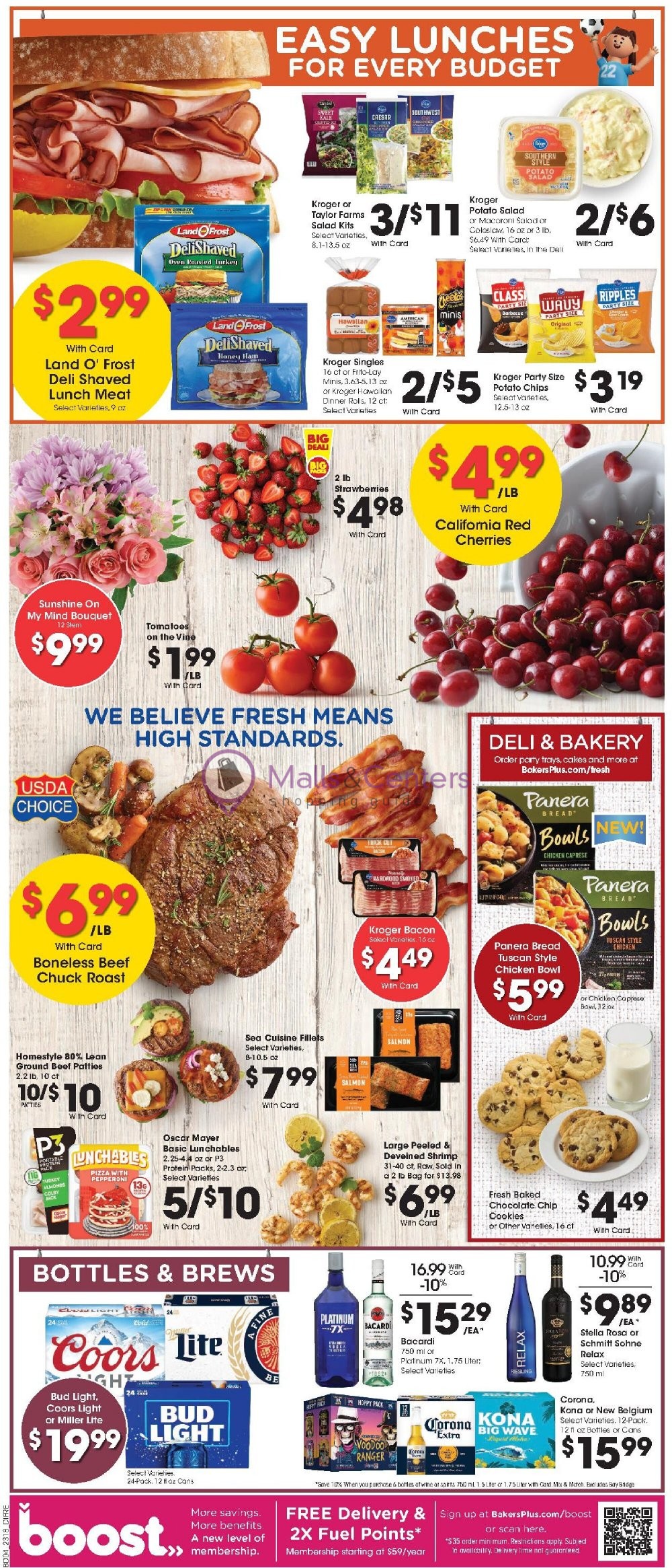 Baker's Weekly ad valid from 05/31/2023 to 06/06/2023 MallsCenters