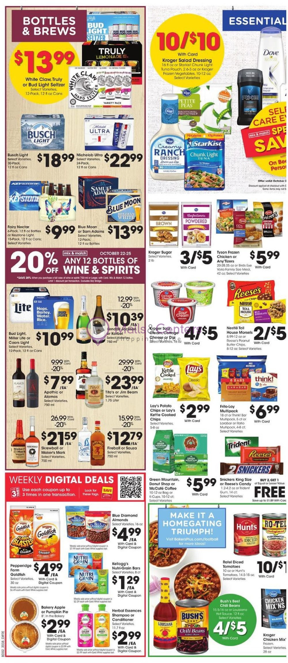 Baker's Weekly Ad sales & flyers specials MallsCenters