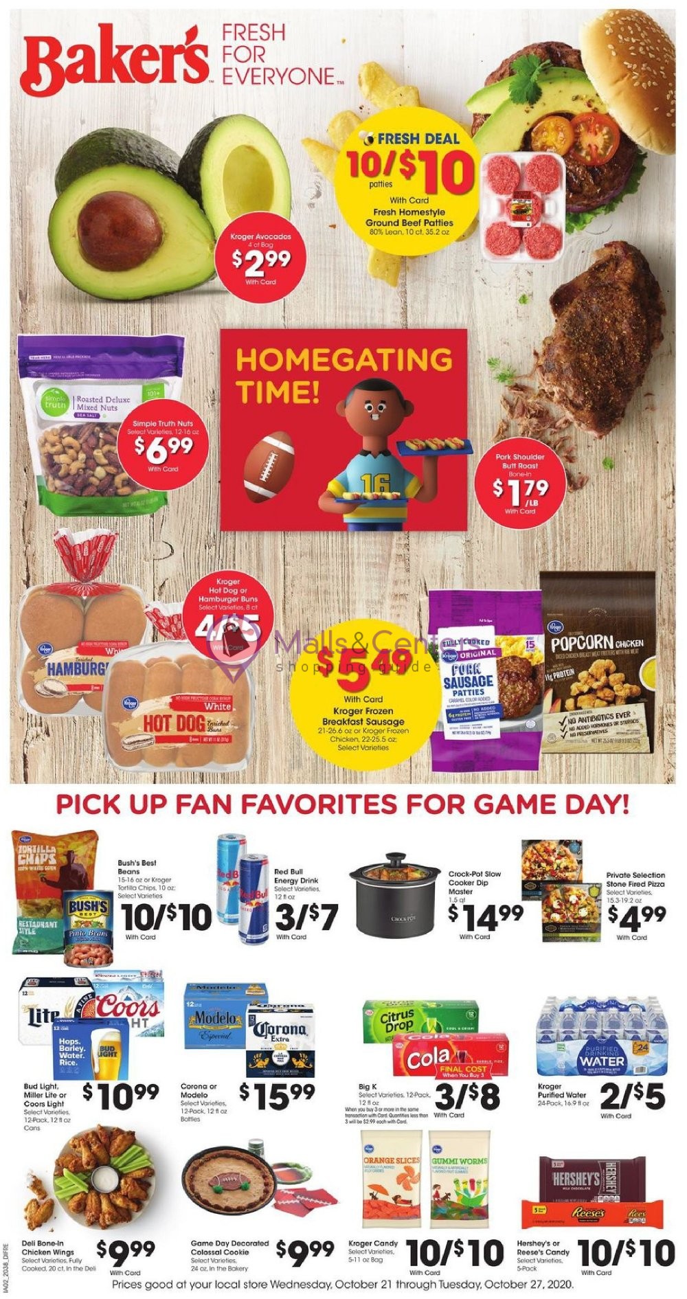 Baker's Weekly Ad sales & flyers specials MallsCenters